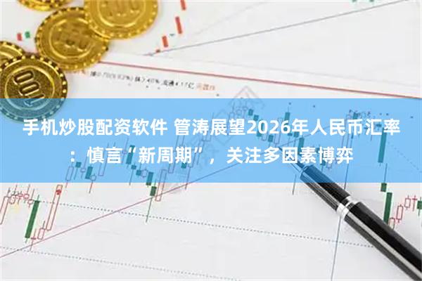 手机炒股配资软件 管涛展望2026年人民币汇率：慎言“新周期”，关注多因素博弈